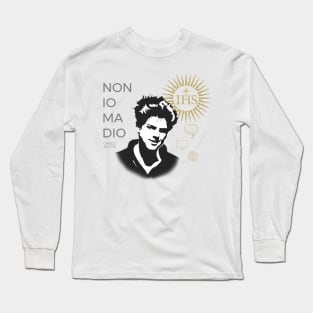 Non Io Ma Dio (Carlo Acutis) Long Sleeve T-Shirt